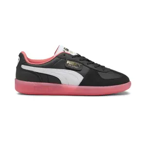 PUMA Womens Palermo Strkr Lace Up Sneakers Shoes Casual - Black