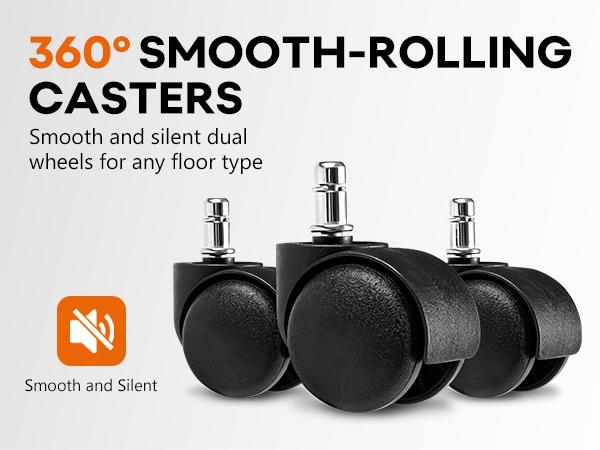 PUKAMI Criss Cross Chair with Wheels,Desk Chair,Computer Armless Cross Legged Office Desk Chair for Home Office