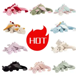 10 different color plush dragon toy series - soft-filled animals - children's gifts - hugging pillows - beautiful fantasy toys - perfect gifts for Valentine's Day, Thanksgiving, Easter, Mother's Day - suitable for giving to girlfriends