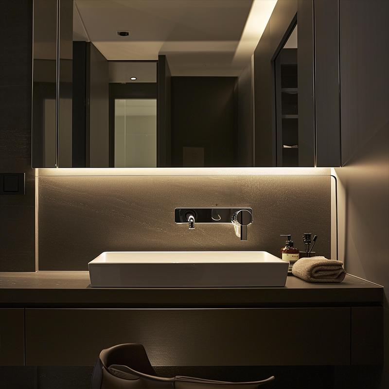 hokolite LED Motion Sensor Cabinet Light for Home - Wall Mounted Light in Kitchen, Bathroom, Closet, Hallway, Stairway, Garage, Energy Saving - Modern