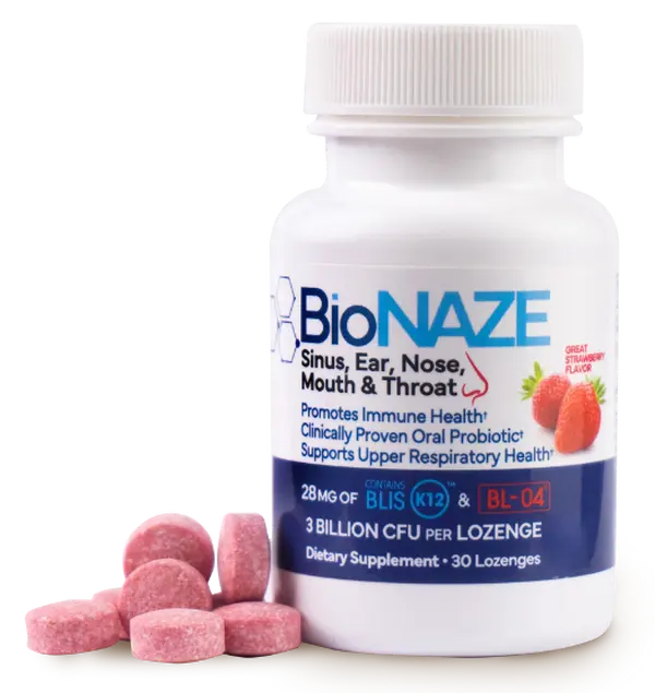 Bionaze Oral Probiotic with Clinically Proven BLIS K12 & BL-04