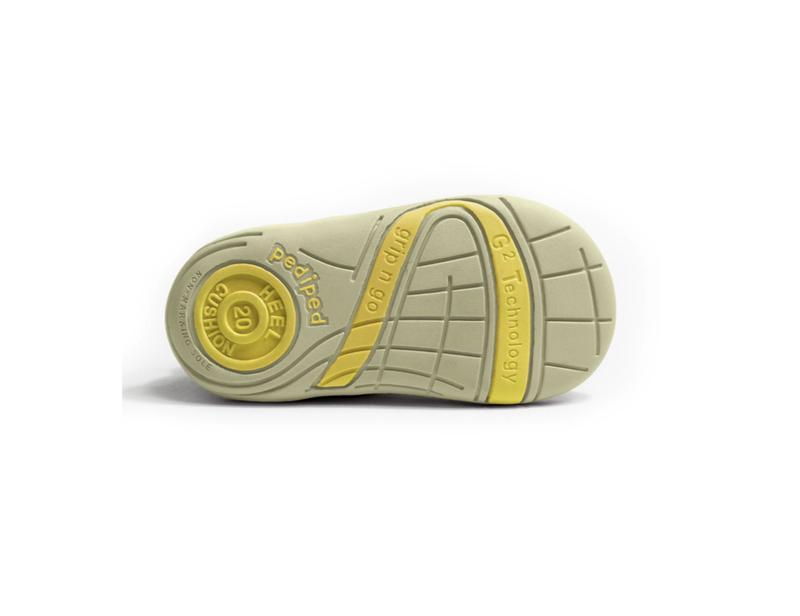 Pediped Dani - Originals/ Grip 'n' Go/ Flex Blue/Lime Comfortable & Durable Shoes for Growing Feet Secure Fit & Flexibility American Podiatric Medical Association Approved