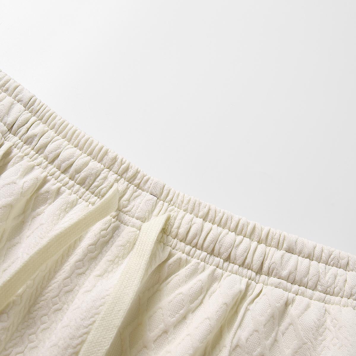 Men's two-piece set summer solid color casual sports short-sleeve polo shirt with lightweight pocket drawstring elastic waist shorts suitable for vacation beach golf outdoor sports breathable cool soft mesh fabric an essential for summer