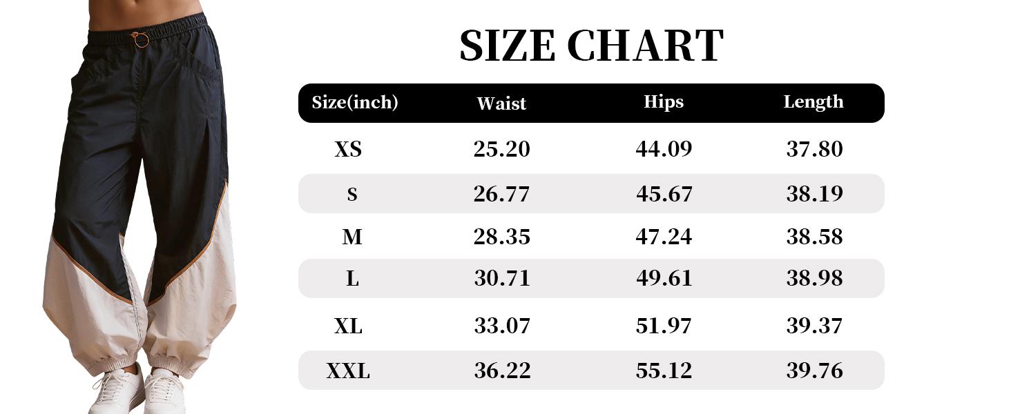 WoodBerry Women’s Slouchy Wide Leg Pants Elastic Adjustable Drawstring Waist Lightweight Quick Dry Sweatpants with Pockets Colorblock Loose Workout Track Pants WoodBerry Women’s Slouchy Wide Leg Pants Elastic Adjustable Drawstring Waist Lightweight Quick Dry Sweatpants with Pockets Colorblock Loose Workout Track Pants