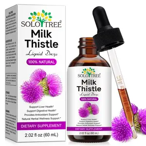 Milk Thistle Seed Oil Extract 2 fl oz - CO2 Liquid Milk Thistle Extract - Rich in Silymarin, VIT E, Zinc, Omegas, Tocopherols Liver Detox oil , Heart wellness , Gastritis relief