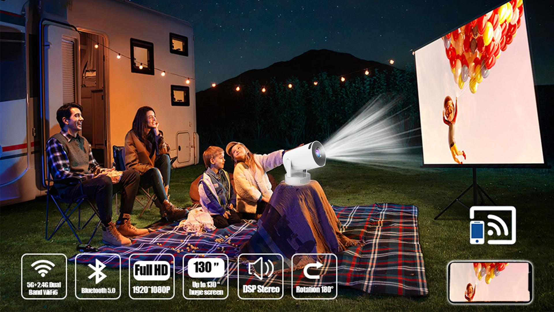 luma projector Portable Smart Projector WiFi 6 Bluetooth 5.2 1080p Resolution 5W Speaker Android 11 Automatic Keystone Correction 220° Rotation for Home Bed Audio Wireless Basic Version Wireless Basic Version video luma projector Portable Smart Projector WiFi 6 Bluetooth 5.2 1080p Resolution 5W Speaker Android 11 Automatic Keystone Correction 220° Rotation for Home Bed Audio Wireless Basic Version Wireless Basic Version video