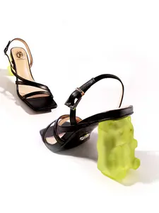 Lemon Drop Gummy Bear Heel