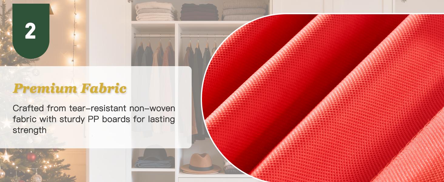 Criusia Gift Wrap Organizer, Christmas Wrapping Paper Storage Bag w/Useful Pockets for Xmas Accessories, Fits upto 24 Rolls, Underbed Storage for Holiday Decorations