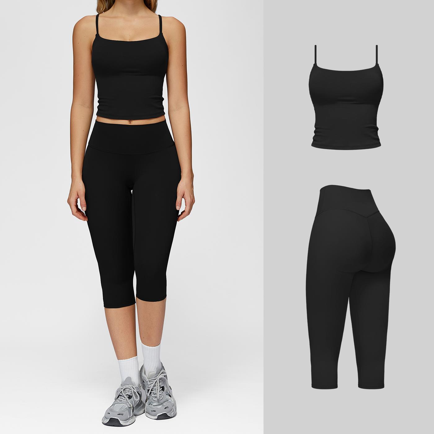 MFVIM Women's Sports Suit, Comfortable and Stylish Activewear Set for Workouts, Perfect for Yoga and Gym Sessions SpringStatements