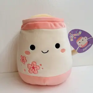 Squishmallows 2026 Easter Squad 8" Algernon the Tea Cup Stuffed Plush Toy
