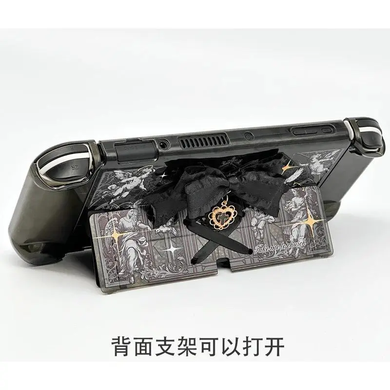 Gothic Cathedral Protective Case For Nintendo Switch / Oled / Switch 2 - Ornamental Hard Shell With Architectural Details