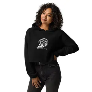 Surfing Gilbert Women’s Crop Hoodie