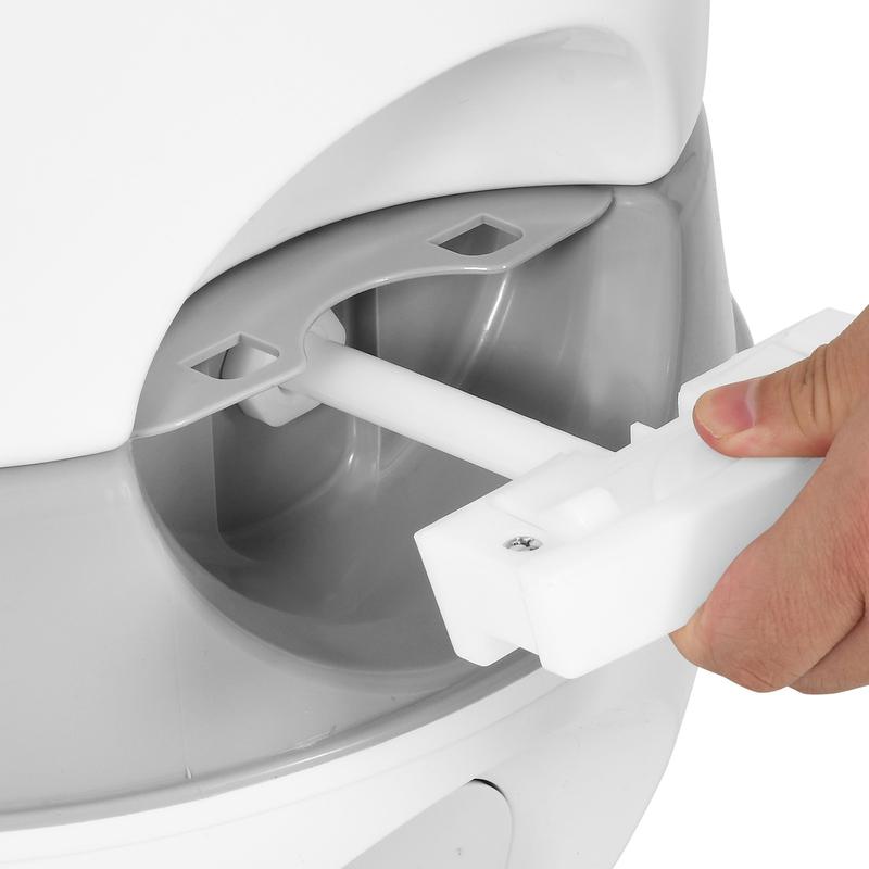 YITAMOTOR 6.34 Gallon Portable RV Toilet Camping Porta Potty with Paper Collection Handle Pump Leak-Proof for RV Travel Boat Trips Outdoors