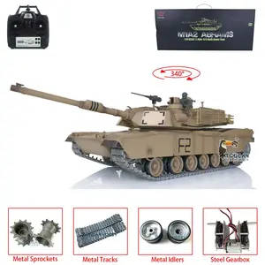TOUCAN RC HOBBY 2.4G Henglong 1/16 TK7.0 Upgraded Metal Ver M1A2 Abrams RTR RC Tank 3918