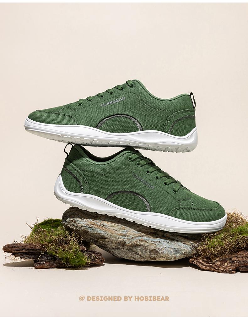 HOBIBEAR Wide-Toe Women's Spring/Autumn Outdoor Shoes with Rubber Sole, Durable Athletic Sneakers for Casual Daily Wear