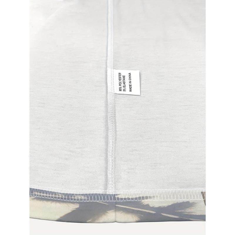 Men'S Hawaiian-Style Tropical Beach Coconut Tree 3D Print Sleeveless Tank Top - Color Block, Summer Vacation Tee, Beach Fit, Adult, Beach Vacation Apparel |   Vibrant Print Top |   Comfortable Fit Top, Beach Clothing