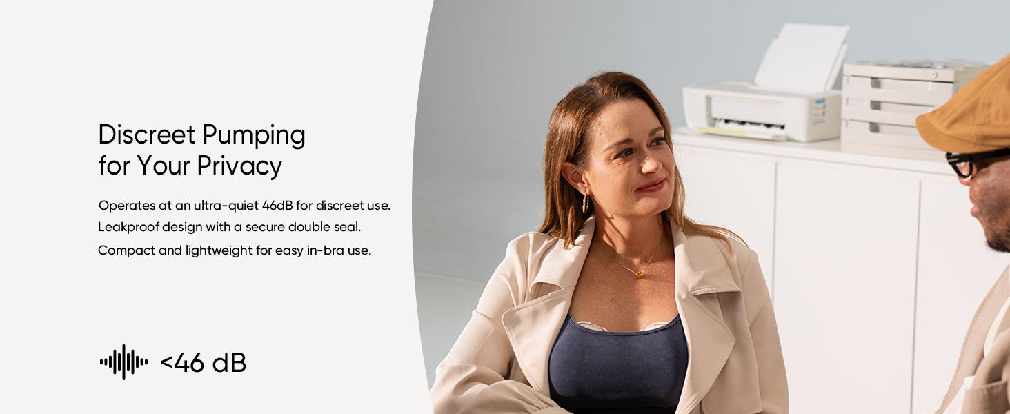 [LIVE ONLY] Eufy S1 Heated Wearable Breast Pump, Hands-Free Breast Pump with Industry-Leading HeatFlow Tech, App-Controlled OptiRhythm, Hospital-Grade Suction, Leakproof, Slim and Ultra-Quiet for in-Bra Use