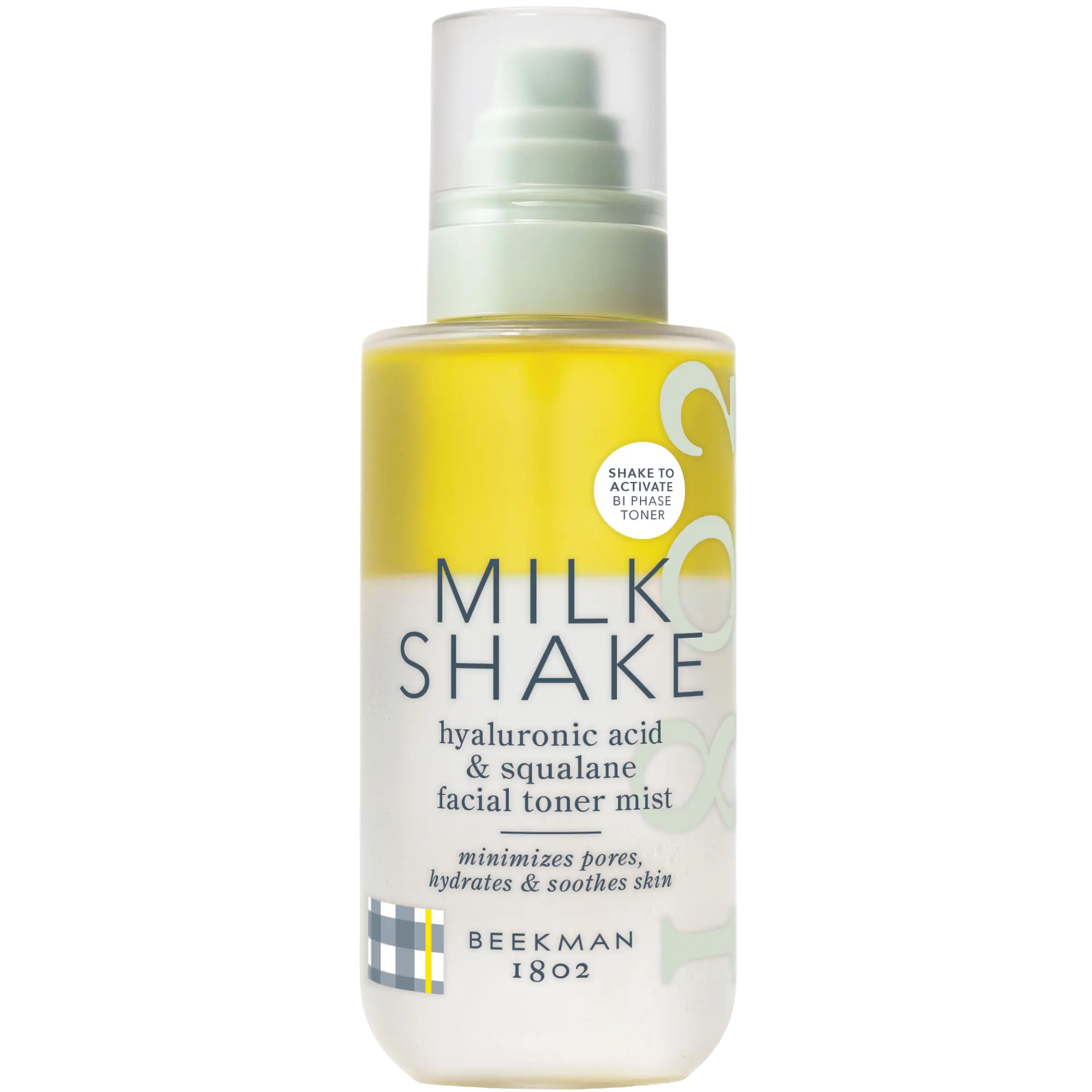 Milk Shake Hyaluronic Acid & Squalane Facial Toner Mist; Hydrates, Soothes Skin, Sensitive, Mugwort, Hydration, Minimizes Pores