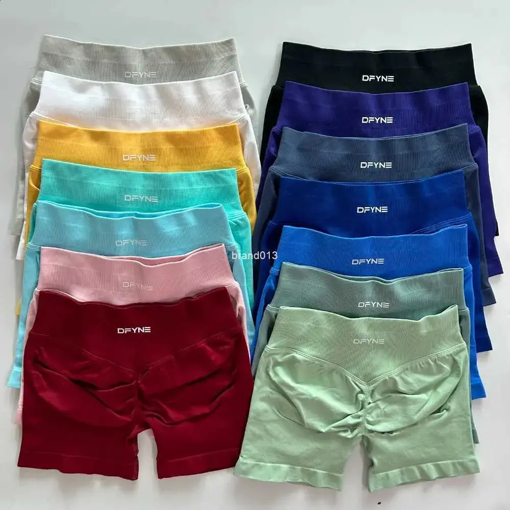 DFYNE Impact Shorts 4.5", High Waist Women Gym Shorts, Fitness Fashion, Active Wear Comfortable & Stylish, High Waisted Shorts, Athleisure Shorts
