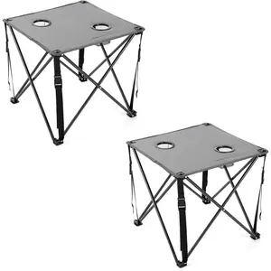 ARROWHEAD KKS0230U GRANITE GREY PORTABLE FOLDABLE TABLE
