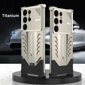 Samsung Galaxy S25Ultra Aluminum Alloy Heat Dissipation Metal Case for Samsung Galaxy S24Ultra Sports Car Shape Metal PhoneCover