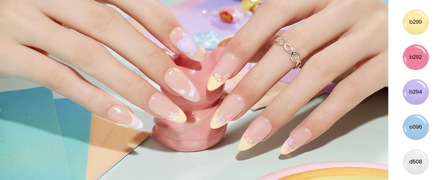 Beetles 12 Colors Liner Gel Polish DIY Nails at home Soak Off Uv Nail Art Manicure Gifts for Women #SpringTok Cutics Cosmetic   Easter'sGift 12Colors Candy Kindom