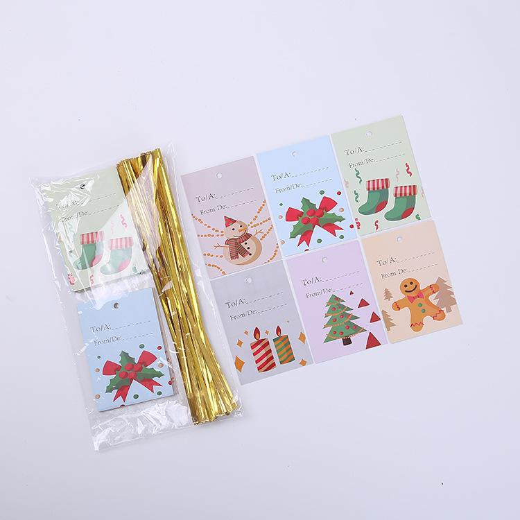 30pcs Package Holiday Drawstring Gift Bags With hanging tag attached, Christmas Foil Gift Wrapping Sacks Pouches for Xmas Presents Party Favor (Large Medium Small)
