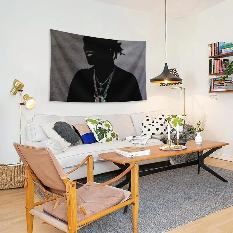 Ken Carson American Rapper Hip Hop Music Album Tapestry, Indoor Banner with Brass Grommets, Funny Home Decor for Man Cave & College Dorm Room, Indoors tiktokshopbacktoschool