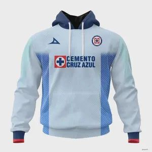 LIGA MX Cruz Azul  Away Kits Hoodie  Gift Fan