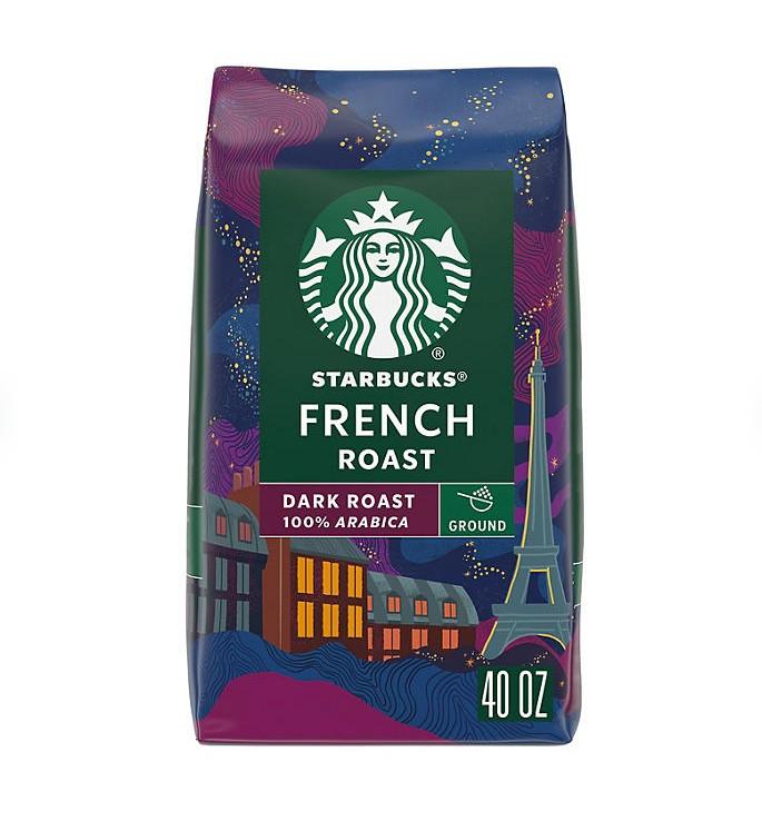 Starbucks Dark French Roast Ground Coffee 40 oz 100% Arabica Beans for a Rich Flavor Experience Starbucks Dark French Roast Ground Coffee 40 oz 100% Arabica Beans for a Rich Flavor Experience