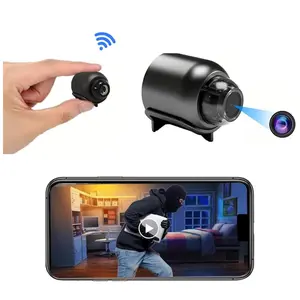 Wireless Indoor Hidden Spy Camera with Night Vision ,Mini Camera, WiFi Wireless Smart Home Network Camera,Mini Security Cam for Baby, Pet, and Home Monitoring, Works with Smartphones and Tablets,Indoor Security Monitoring Night Camera Video Doorbell full
