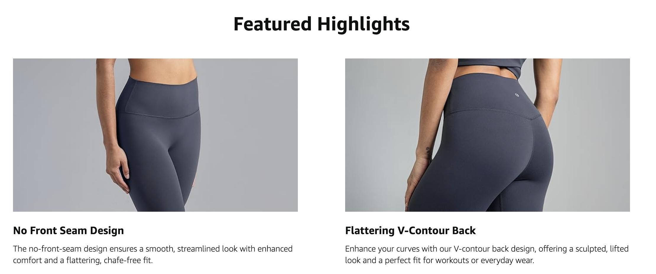 Colorfulkoala Women's No Front Seam 29.5" Side Pocket High-Waisted Mini Flare Pants Seamless Front Dreamlux Fabric Yoga Casual Wear