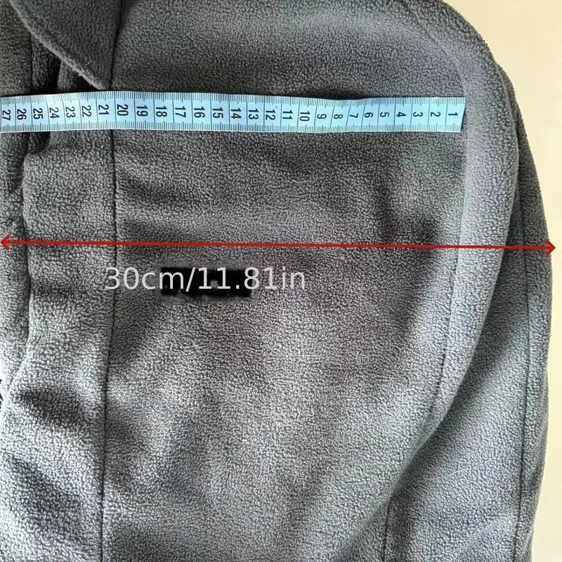 Winter Balaclava - 100% Polyester Knitted Windproof Warm Neck Gaiter with Hood for Outdoor Activities Cycling Skiing Motorcycle Liner