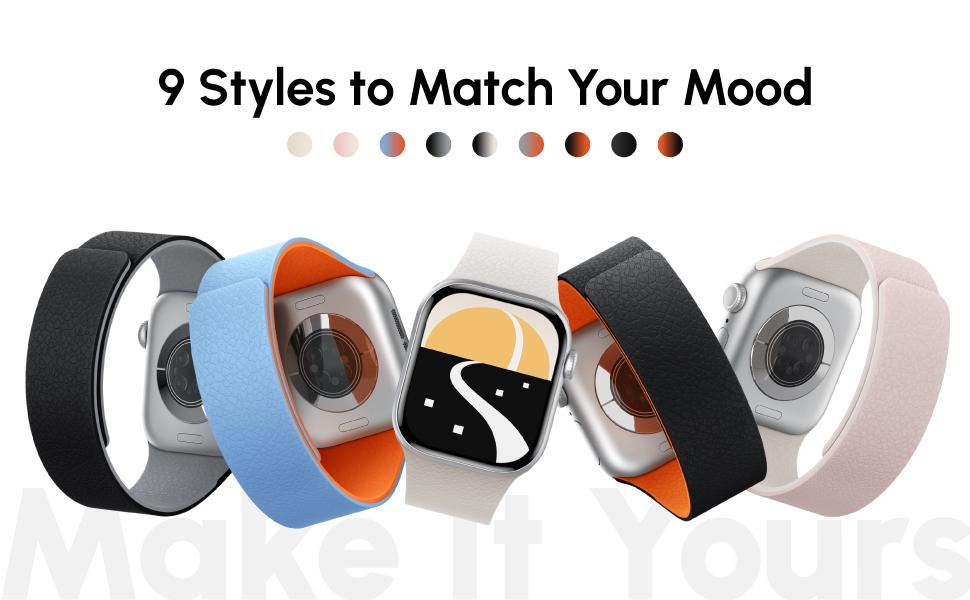 Suitisbest Snap Duo Magnetic Silicone Band for Apple Watch 42mm(S1-S3)/44mm/45mm/46mm/49mm(Ultra 1/2/3) – Quick Snap-On, Two-Tone Design, Durable & Comfortable Suitisbest Snap Duo Magnetic Silicone Band for Apple Watch 42mm(S1-S3)/44mm/45mm/46mm/49mm(Ultra 1/2/3) – Quick Snap-On, Two-Tone Design, Durable & Comfortable