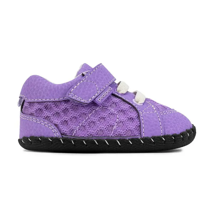 PEDIPED Dani Originals Lavender  Comfort Durability Style for Growing Feet Secure Fit Flexible Support Active Lifestyle Grip 'n' Go Flex EU19-EU33
