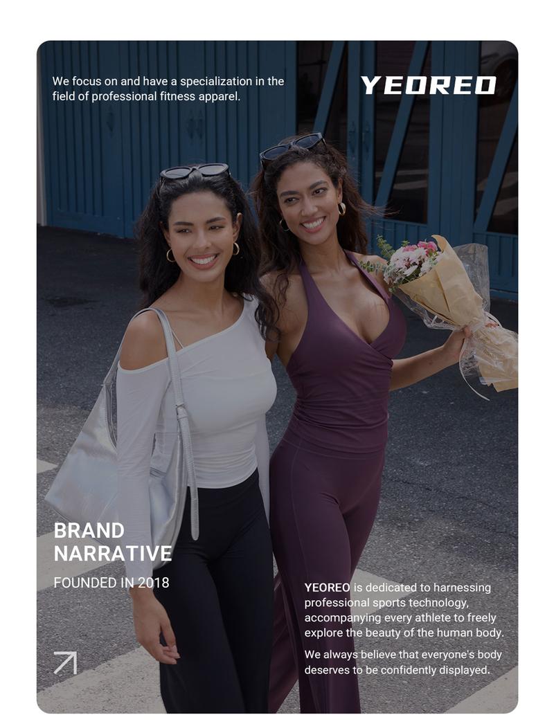 YEOREO Eddiy 31.5" V-Waistband Straight Leggings Women High Waist Stretchy Workout Yoga Pants Cloud-Soft Fabric No Front Seam