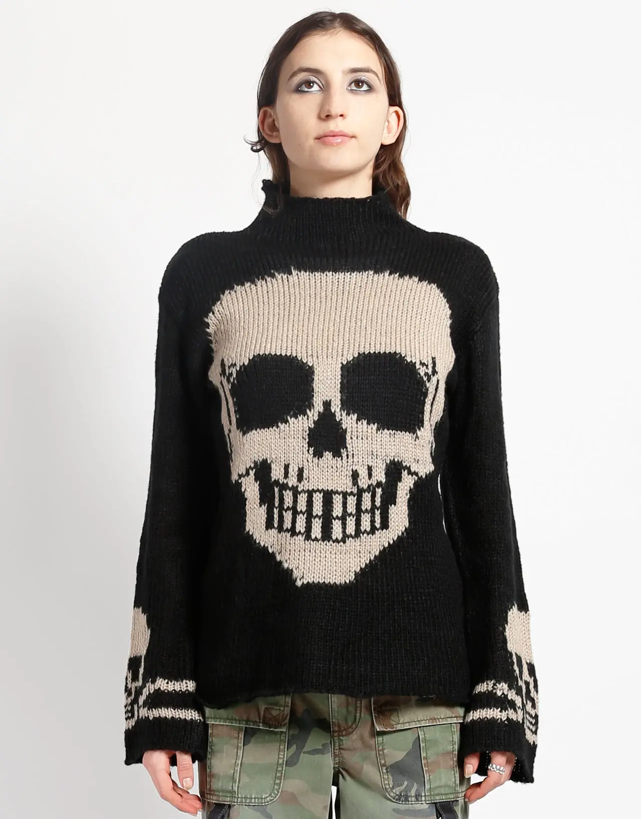 SKULL SWEATER IVORY SKULL SKULL SWEATER IVORY SKULL