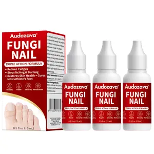 3pcs Toenail Fungus Treatment Extra Strength, Antifungal Solution for Toenail or Fingernail, Triple Action Formula for Remove Fungal, Repair and Renewal Damaged Nails, 0.5 Fl Oz,           Healthcare Therapeutic