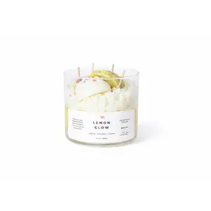 Lemon Glow | Lemon Pound Cake Scented Candle | 17oz