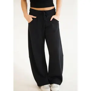 Chill Girl Sweatpants in Black (RESTOCK)