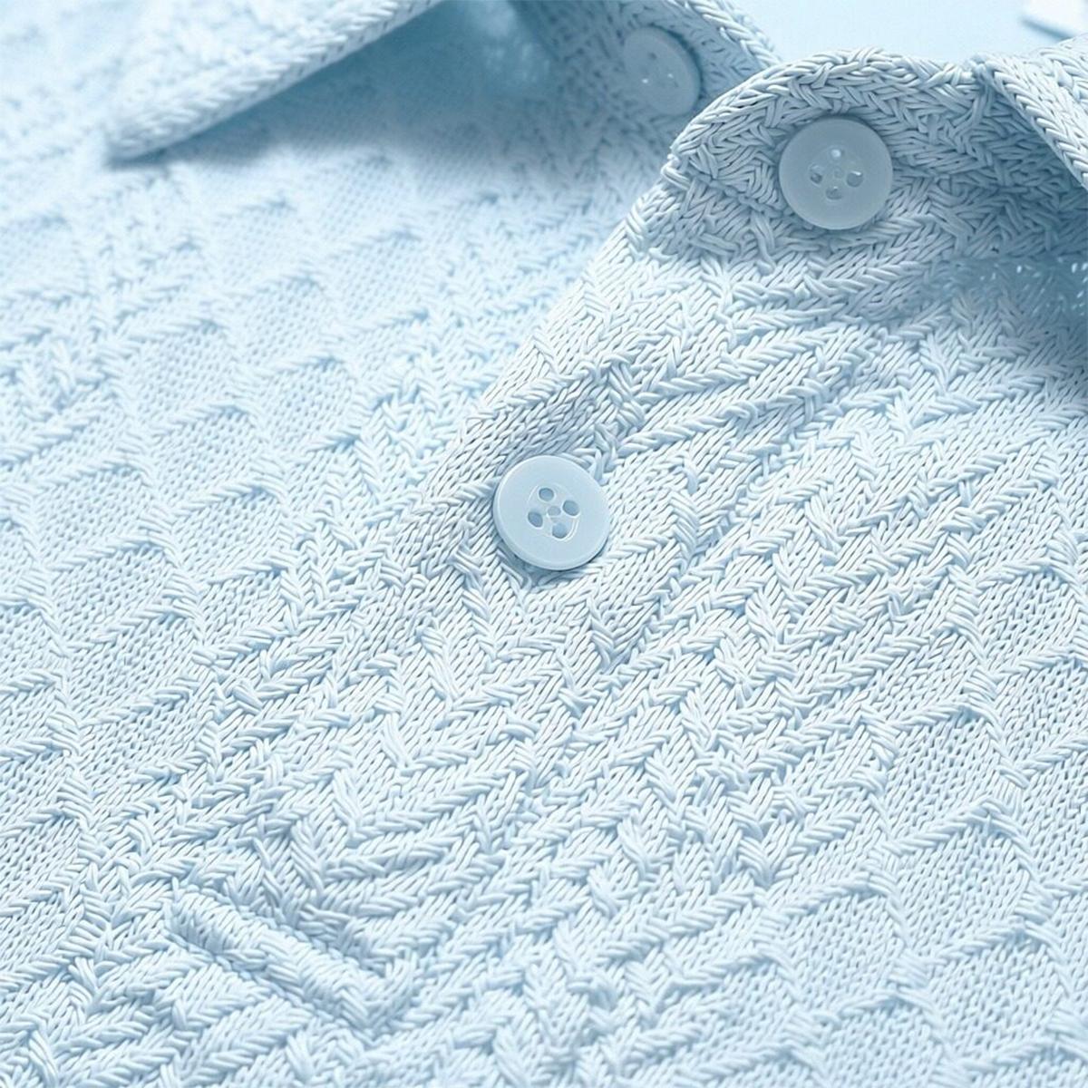 Men's summer casual texture fabric solid color polo shirt T-shirt shorts 2-piece set, loose fit suitable for casual sports, breathable and cool, essential summer outfit, comfortable and versatile Menswear Plain Men's summer casual texture fabric solid color polo shirt T-shirt shorts 2-piece set, loose fit suitable for casual sports, breathable and cool, essential summer outfit, comfortable and versatile Menswear Plain