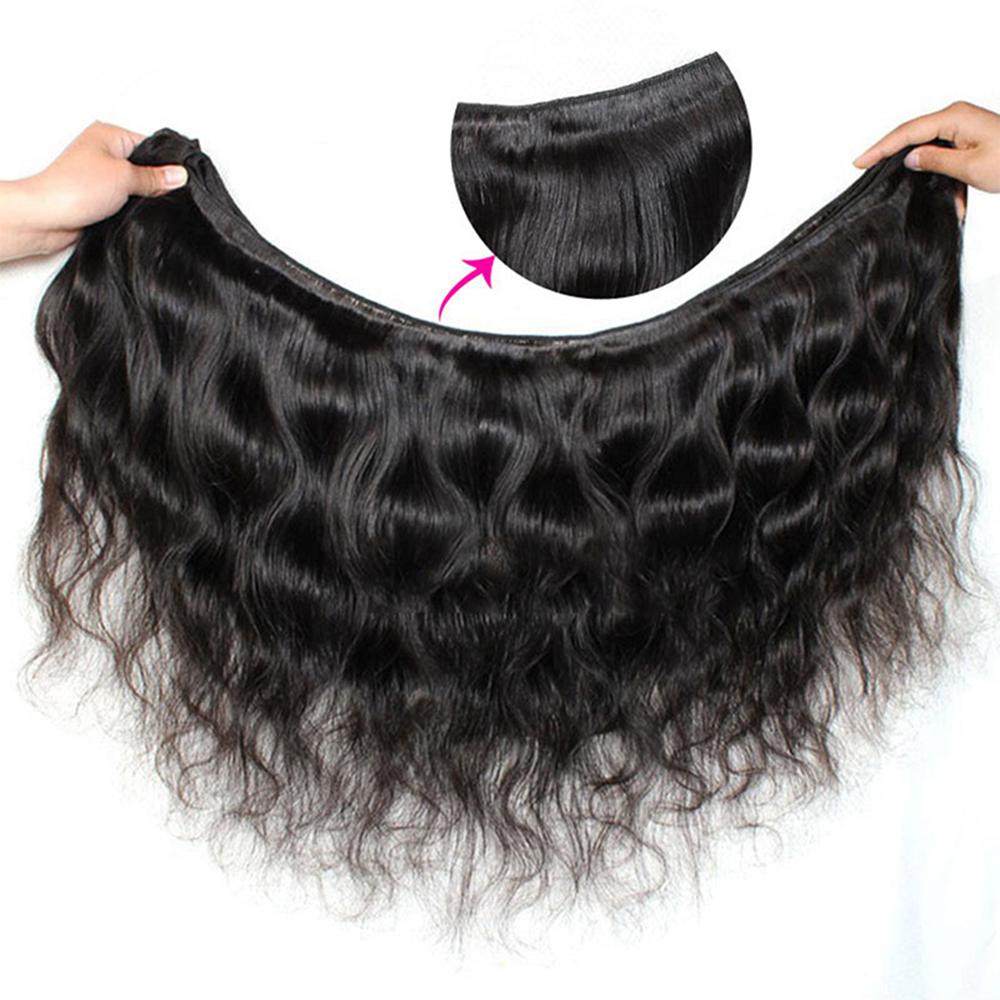 Body Wave Human Hair Quick Weave Bundles with 2x6 Closure 30inch Straight Sew In Hair Extensions Brazilian Hair Bundles 3 Bundles with 4x4 Closure Body Wave Human Hair Quick Weave Bundles with 2x6 Closure 30inch Straight Sew In Hair Extensions Brazilian Hair Bundles 3 Bundles with 4x4 Closure