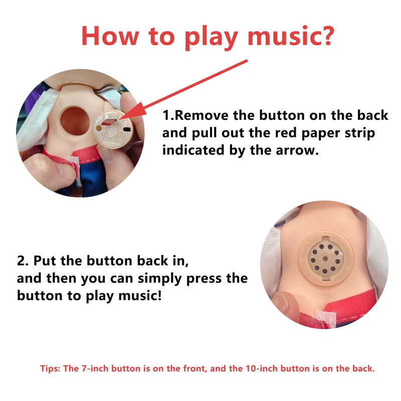 [Play Theme Song] K-pop Anime Action Figure Singing Dolls Set | 5D Eyes 7/10 Inch 5 Joints Movable Anime | Anime Inspired Dolls | Desk Display | Gift for Fans & Kids