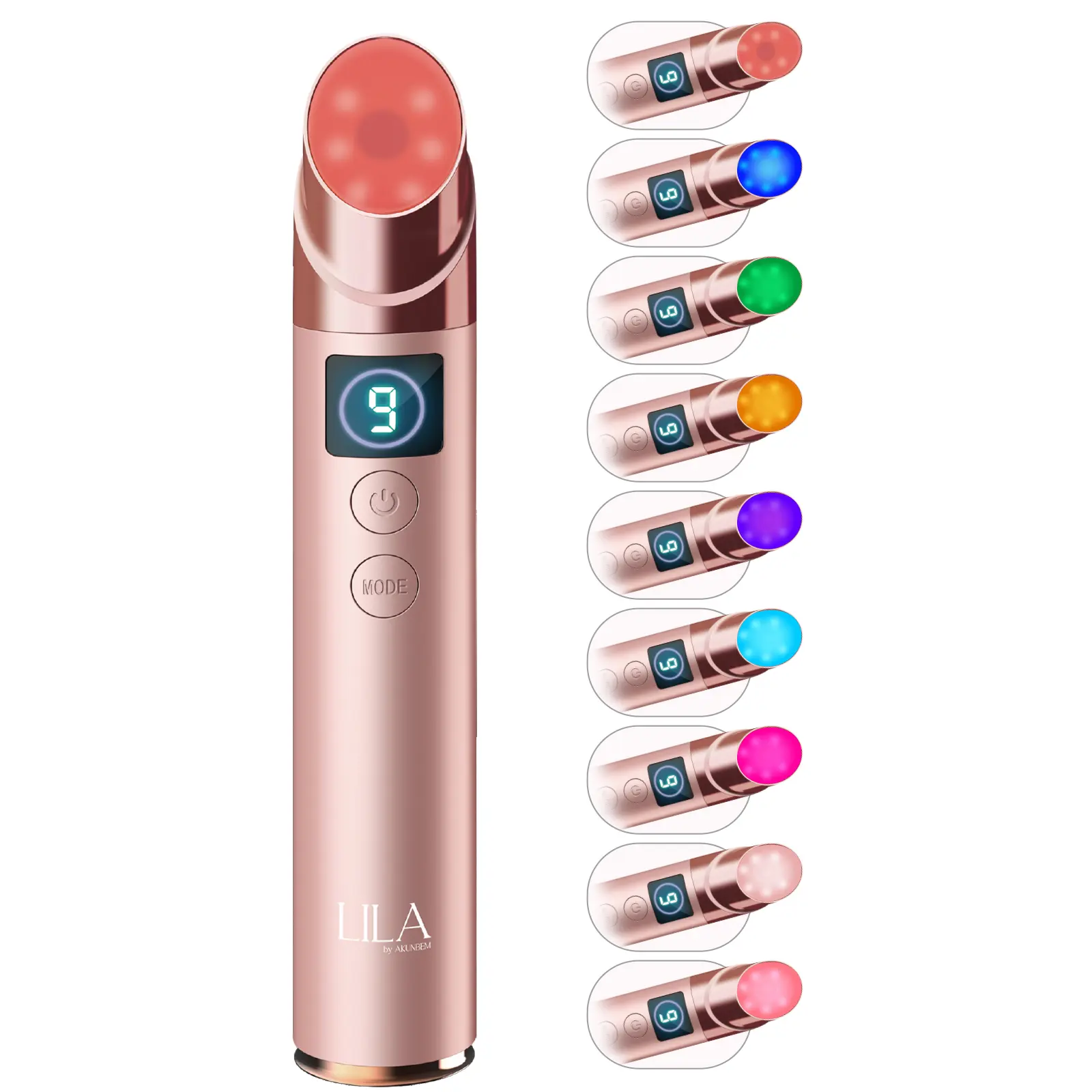 LILA 9-in-1 LED Light Therapy Device | Clear, Radiant, Firmer-Looking Skin | Easy At-Home Skincare tiktokshopbacktoschool