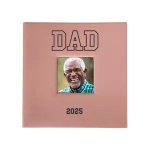 Dad EST. 2025 Personalized Photo Album â€“ 200-Photo Keepsake for New Fathers