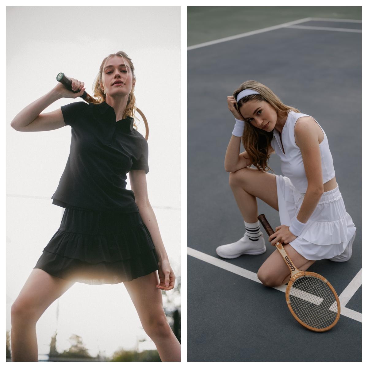 Colorfulkoala Women's Sorona High Waisted Tennis Athletic Skirts about 15" Built-in Shorts with Pockets Golf Skorts Activewear Outdoor