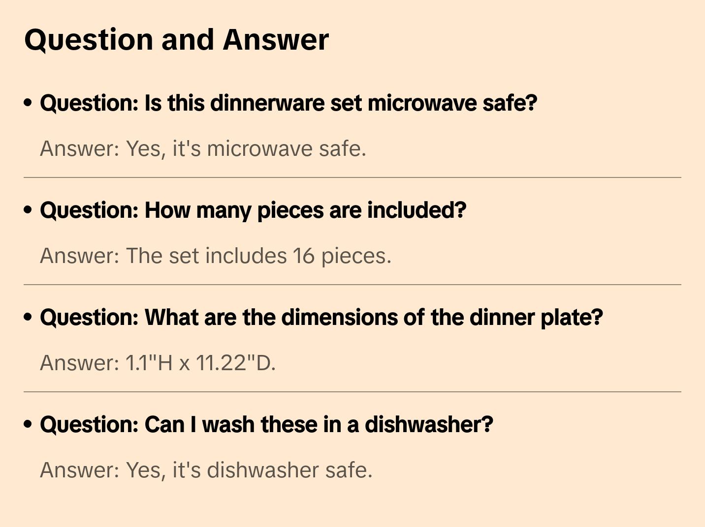 White Pine 16PC Ceramic Dinnerware Set