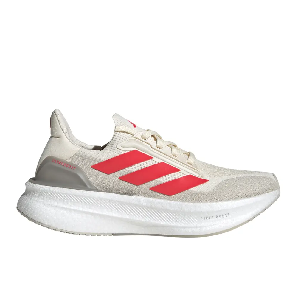adidas Womens Ultraboost Ultra Boost 5X Running Sneakers Shoes - Off White