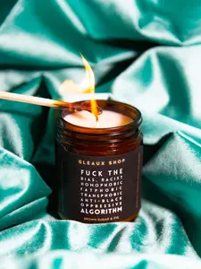 Fuck the Algorithm — Brown Sugar & Fig Coconut Wax Candle