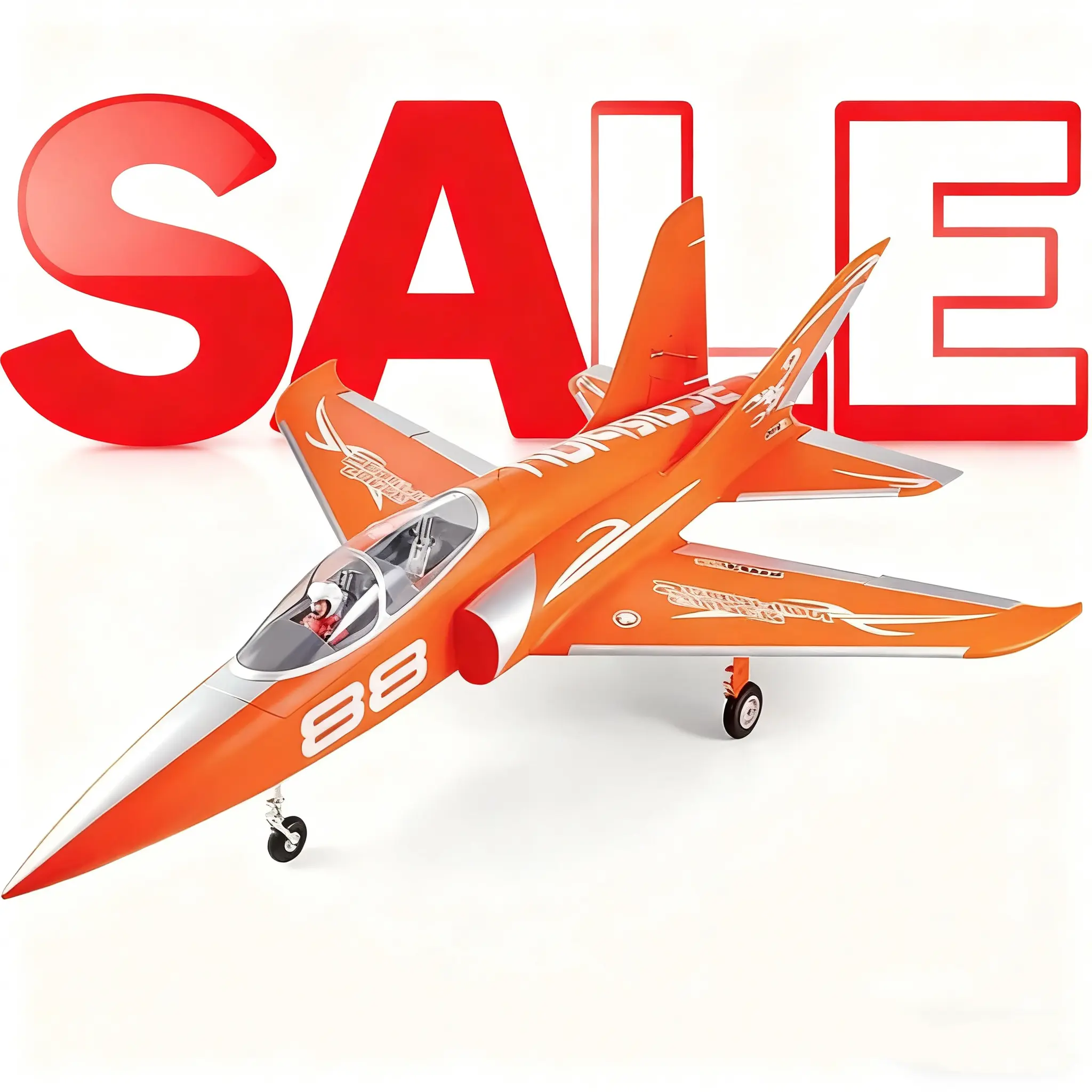 Jet 90mm Super Scorpion V2 6S PNP(PNP =Transmitter, receiver, battery and charger not included)